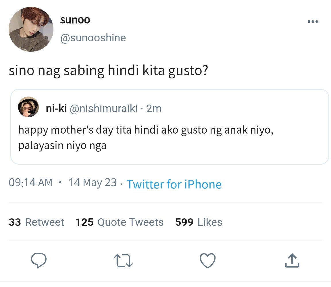 happy mother's day
a #sunki few tweets au where . . .