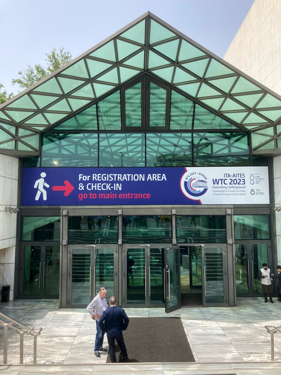 telt_lyonturin's tweet photo. Our week at #WTC2023 has begun! And along with us are many partners from #LyonTurin construction sites here in Athens: @PINIGROUP @socotec_france #systra #herrenknecht #Aftes https://t.co/HIPbiir4kn