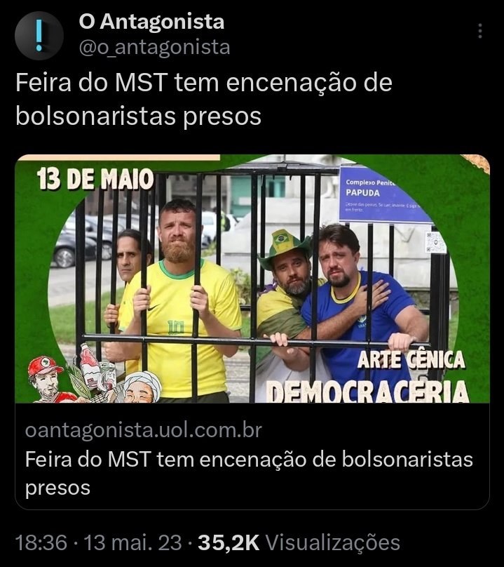 carapanarana's tweet photo. O @MST_Oficial entrega tudo! 😆 https://t.co/3zZx3bZ69u
