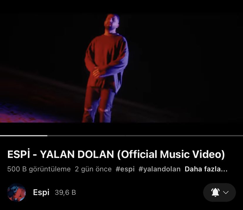 SedatPolatOFC's tweet photo. #YalanDolan 500B🧿

Şarkıyı dinlemeyi, beğenmeyi ve yorum yapmayı unutmayalım🌸 

https://t.co/fM3WHhbLfD

#SedatPolat • @espiresmi https://t.co/GVZcFrsgZF