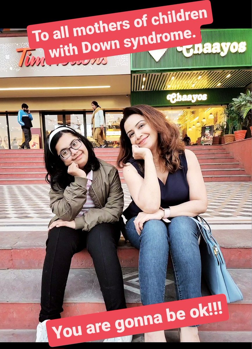 When you get the greatest gift on Mother's day!
And someone had said.. Her fine motor skills may never be even average :)

#Downsyndrome #MothersDay2023 
<a href="/DSiupdate/">Down Syndrome International (DSi)</a> <a href="/DownsSideUp/">Hayley at Downs Side Up</a>