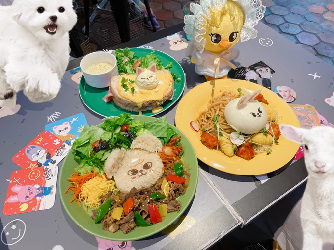 SKZOOカフェ第2弾めっちゃ食べた