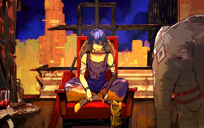 いゔどっと様「九龍レトロ/トーマ」coverイラスト担当させて頂きました。 よろしくお願いいたします。