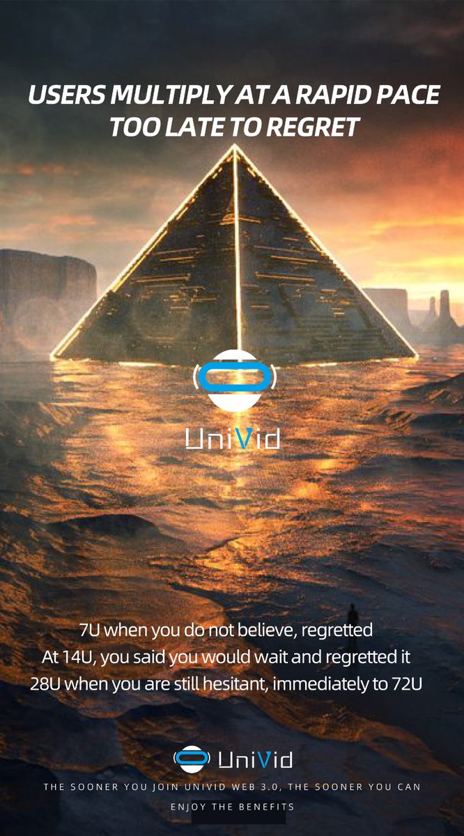 UniVid_Global's tweet photo. Thank you to all the amazing UNIVID users for their positive feedback! We are truly grateful for your support and are determined to keep providing the best possible service.
#UNIVID #Crypto #BNBChain #web3 https://t.co/frumQeS45L
