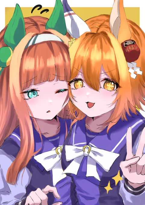 ふくすずちゃ描かせていただきました～。うん、かわいい。 