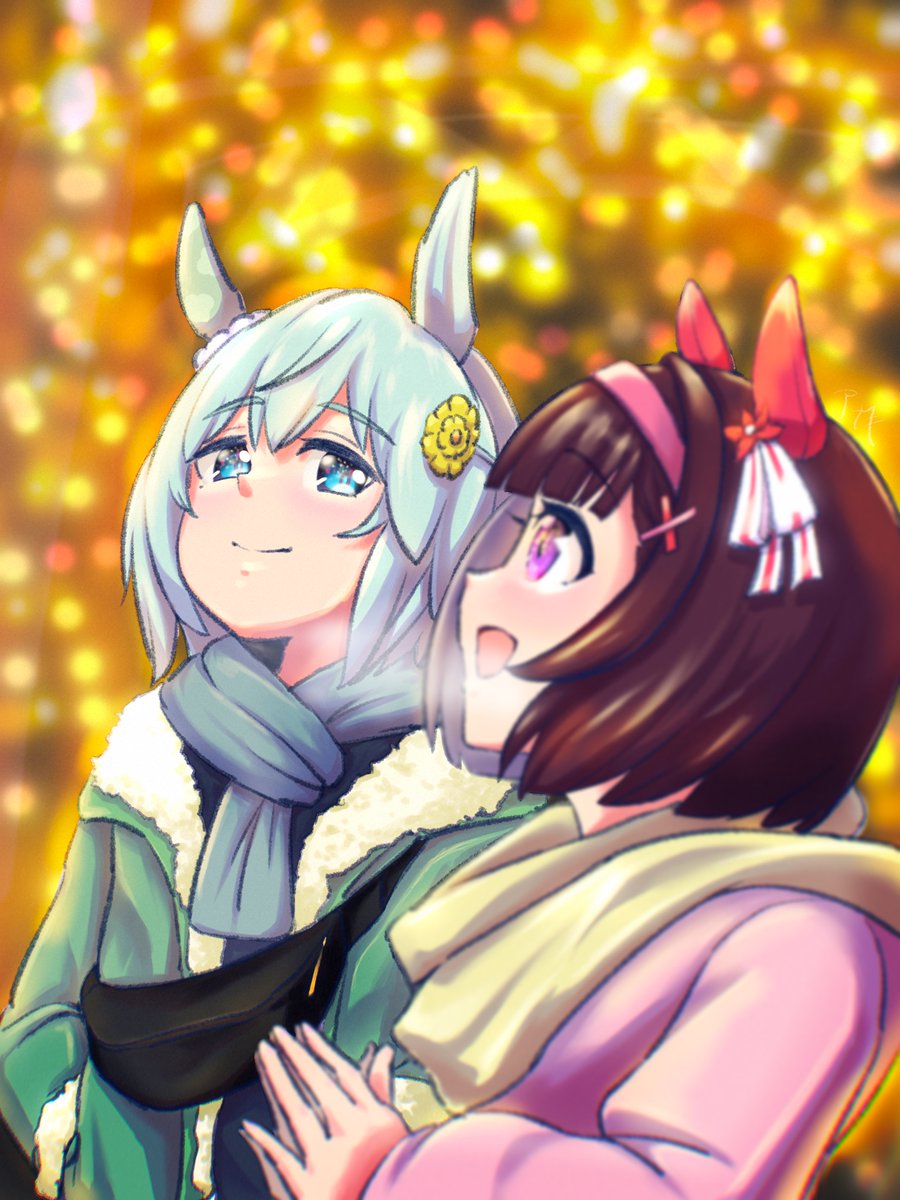 ウマ娘「ウマ娘きっかけで再び絵を描くようになり、一年が経ってました。 1枚目:2022年」|アヅキ🎨4/16ダービーガールズ8のイラスト