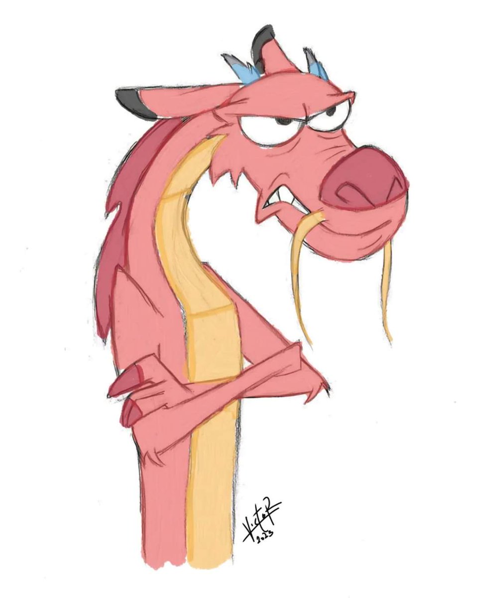 VictoorAyala's tweet photo. Diboceto #Mushu #Mulan 
#draw #drawing #disneyDraw #digitaldraw https://t.co/jzIvKpiR5k