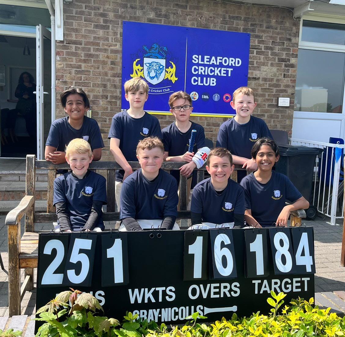 SleafordCC's tweet photo. @SleafordCC U-10s with their first win of the season #upthesheep https://t.co/rxmX0g7cZp
