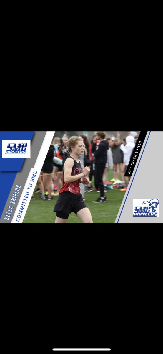 Bella Shields will be running with the Pioneers this fall! 

#rollneers #jucobandits #smcpioneers #committed