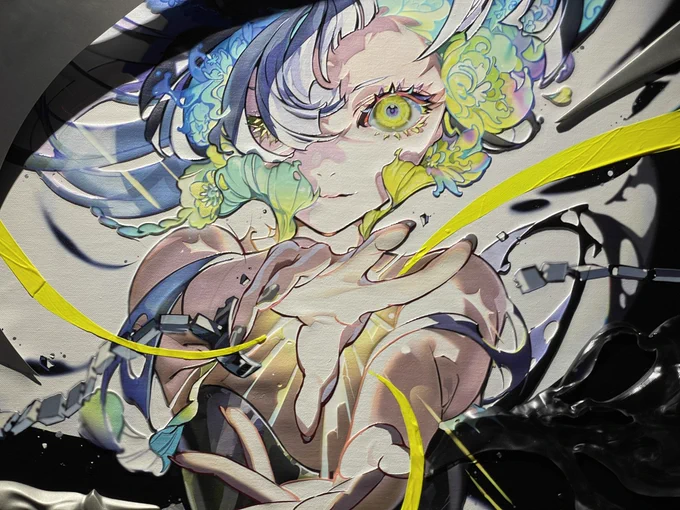 米山舞さんの個展行ってきた 凄すぎて何も喋れんくなった