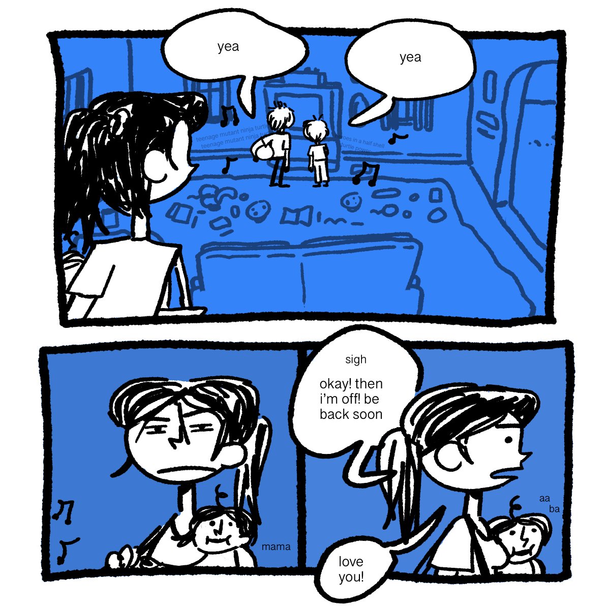 a ma's day comic for my ma (1/2)