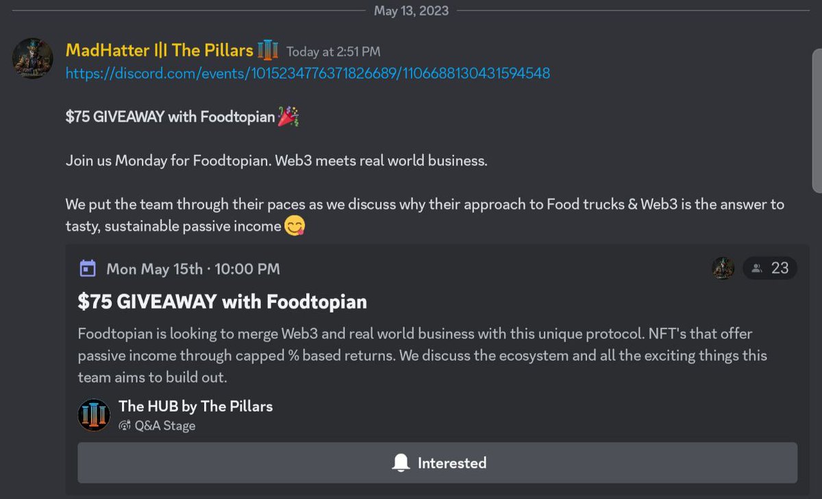 PepePizza_FT's tweet photo. $pepepizza will be the topic with the Pillars on Discord. Please tune in.  Details below.

https://t.co/zet3P0Nzln
#foodtopian
#crypto
#passiveincome
#takeaway
#defi
#nfts
#driptopian
#scott_the_investor
#unmadesugar
#food
#memecoins https://t.co/wFHC5aNqZo