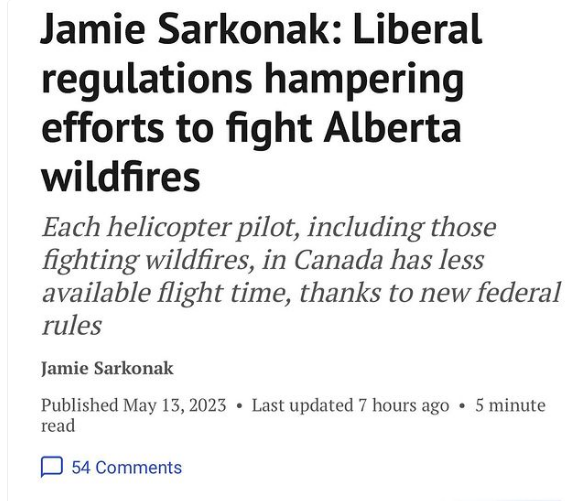 Elon1reeve96's tweet photo. LIBERAL OVERREGULATION PUTTING LIVES IN DANGER: the time it takes to radio in a fresh helicopter can mean the difference between life and death in an emergency #liberalgatekeepers #BCWildfires @DailyHiveVan @VancouverSun @CBCVancouver
@CTVVancouver @CityNewsVAN @PoliticsBCNews https://t.co/pwGzJEyaME