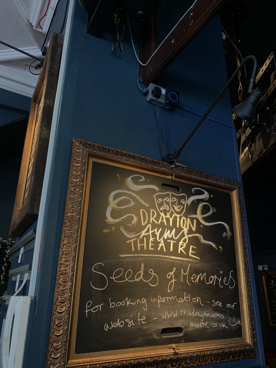 Black Hound Productions (@bhoundp) on Twitter photo Final stop ✅
Thank you <a href="/draytonarmsSW5/">Drayton Arms Theatre</a> and our London audiences for a perfect final Seeds of Memories venue! Final stop ✅
Thank you <a href="/draytonarmsSW5/">Drayton Arms Theatre</a> and our London audiences for a perfect final Seeds of Memories venue!
