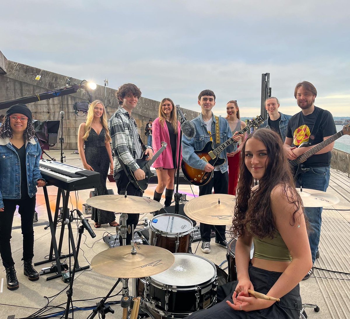 ryanchanguitar's tweet photo. Had the most incredible time playing on @BBCBreakfast as part of a Eurovision House Band on Friday. As opportunities go, this was incredible and it was so amazing to experience it with these lovely people. (plus I met Charlie Stayt, come on!) https://t.co/OJohDzK2m9