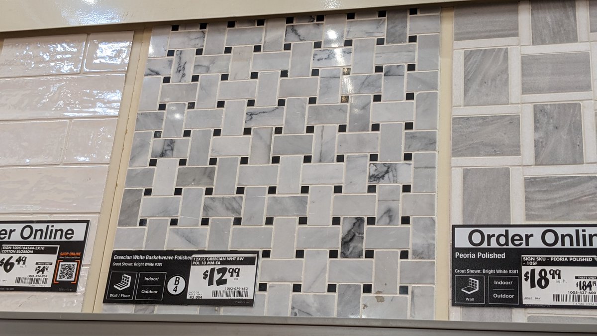 Pixelated_Donut's tweet image. ホームデポ行った。
タイル見つけた。
関数アートにした。
#MathinReality　＃関数アート　#desmos