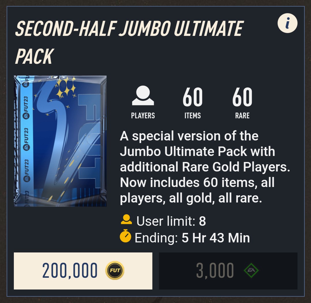 FutKaiden's tweet photo. 200k TOTS pack giveaway💙

Giving away 3 x 16 fp to open this pack👌

To enter:
Like💙
Follow @FutKaiden and @FUT_Grind
Retweet🔄

Winner‘a dmed Tuesday 1pm UK Time✅ https://t.co/4TMwbN9LaL