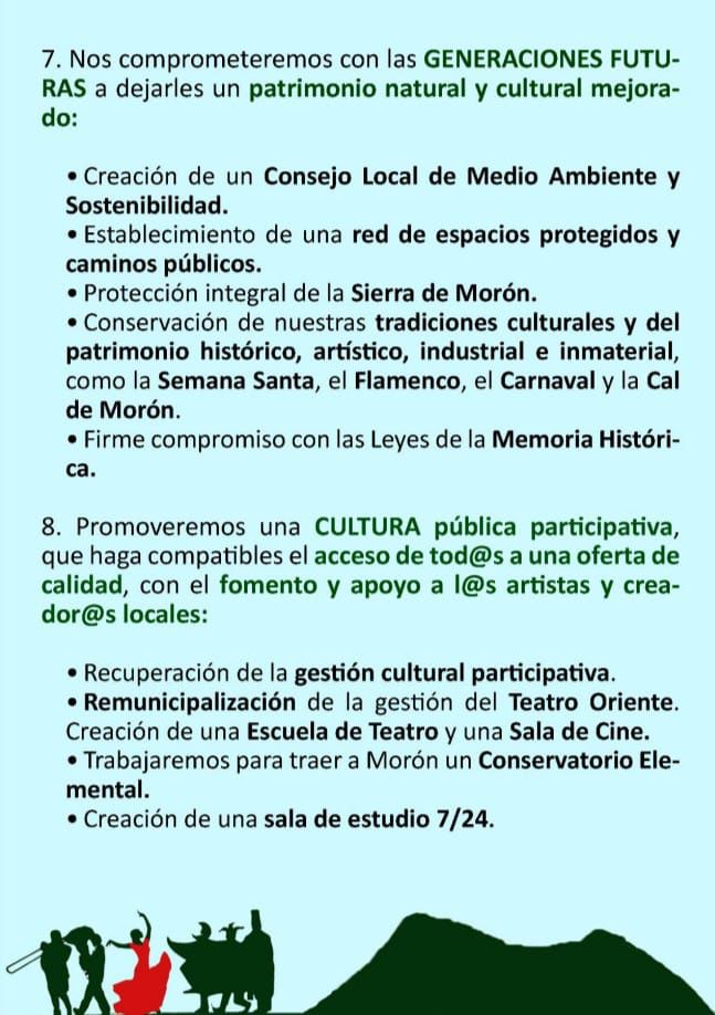amamoron's tweet photo. ESTE ES NUESTRO PROGRAMA PARA ESTE #28M|

Porque creemos en la participación ciudadana real y te queremos al tanto de todo. 
Ha llegado la hora del cambio. 
¡Y porque creemos en la energía, la alegría y la movilización de los moroner@s! 

#elcambioquemorónnecesita . https://t.co/DGkCLAIrew