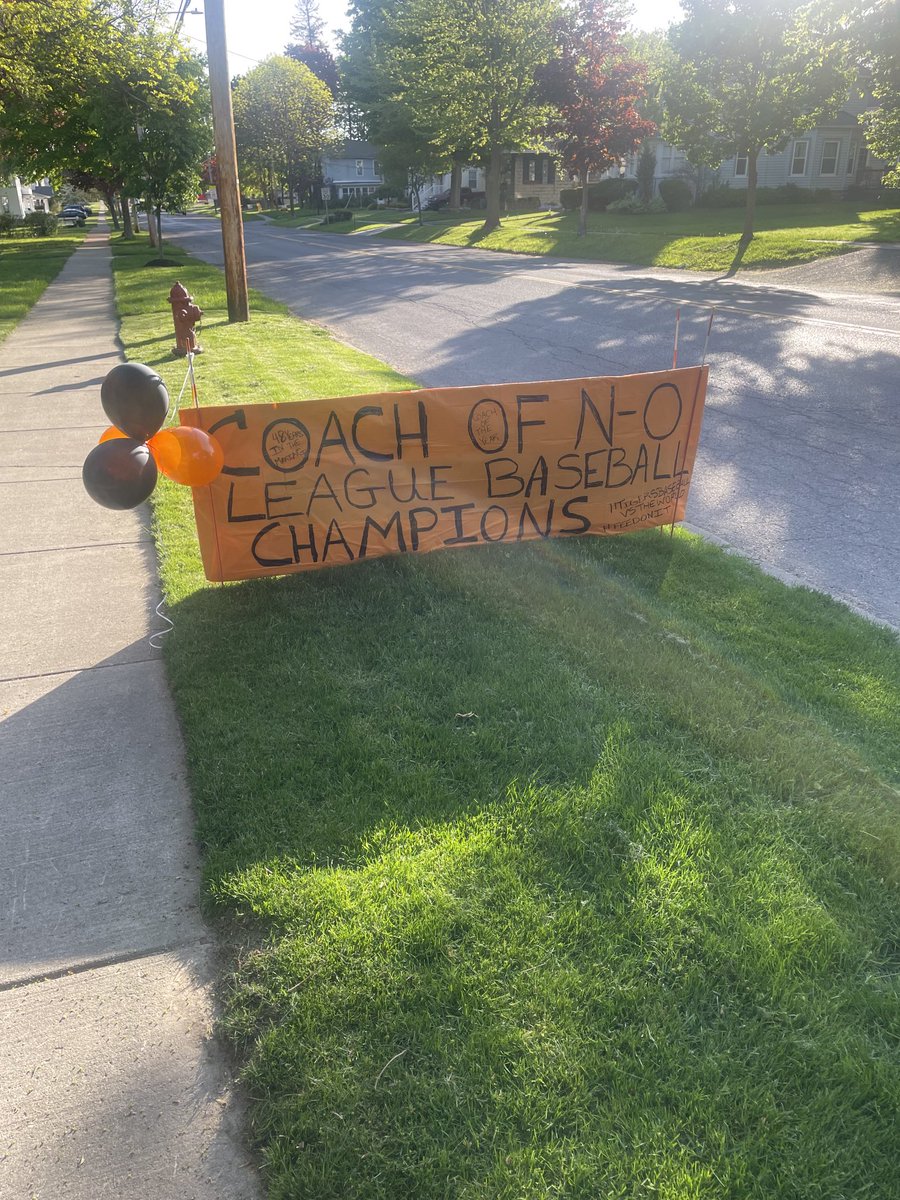 TigersBB1's tweet photo. I woke up to this!! My kids and parents are amazing. Thank you Tigers baseball family!!!👏🏻 https://t.co/qe6XwFfEmR
