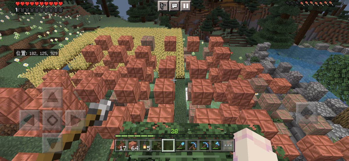 Kanmi_sk's tweet photo. 酸化させ中
時間かかり過ぎ〜！！
#マイクラ https://t.co/zOJ237bkoD