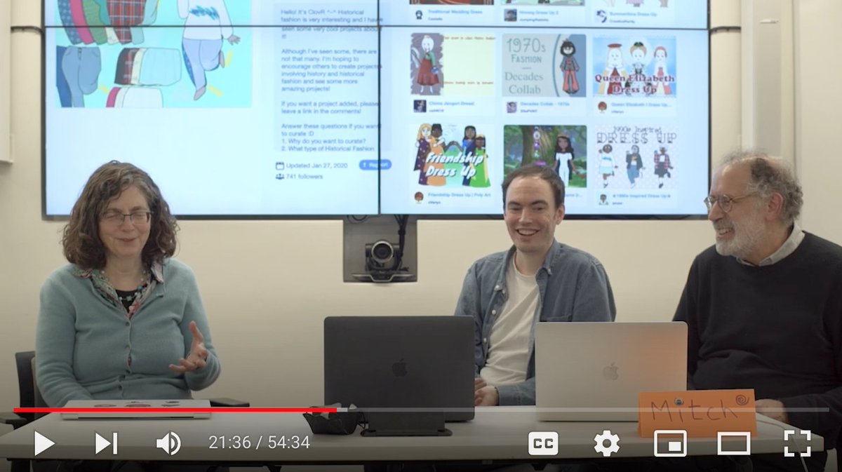 mres's tweet image. Here's the next Creative Learning Conversation from our #LearningCreativeLearning course. This one features @SpeakkVisually and @nrusk1 speaking on the the theme of Passion, with examples from the @scratch community youtu.be/1Qav7iHVws0