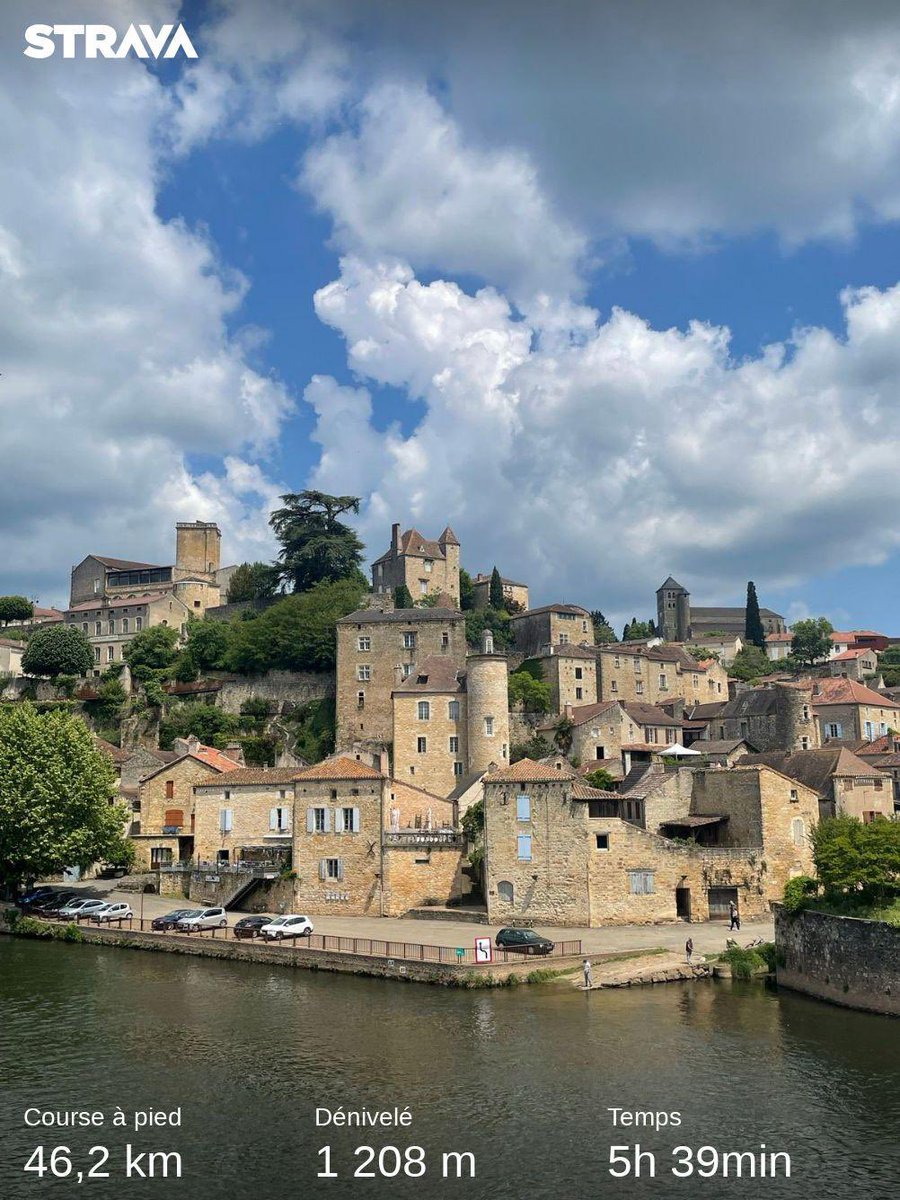 NicoNenil's tweet photo. Les 46 km du 46 sur le #GR36 de #Cahors à Puy l’Evêque, la sortie longue du jour. #trailrunning #running #Lot #Cahors #occitanie #trail https://t.co/uYBcbiNQOV