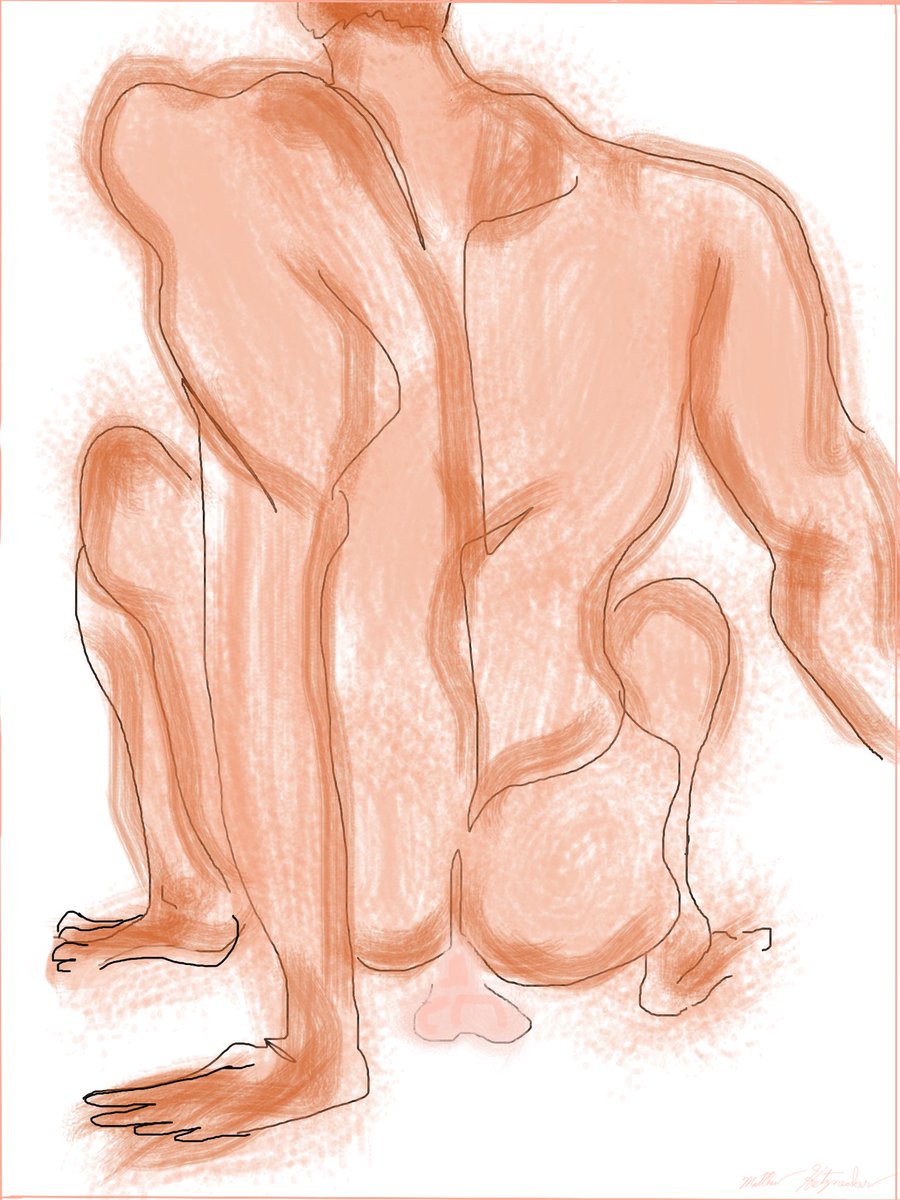 angelflyboy's tweet photo. Untitled ( my friend J. )
A piece I did several months back, time to share here.
.
.
.
.
.
.
#gayart #nonbinarydancer #malefigure #malenudeart #figurativepainting #malebody #figureart #nudefiguredrawing #queerart #gaytwink #gaytwunk #nonbinaryartist #forbeauty #forjoy https://t.co/PDSiMEf35l