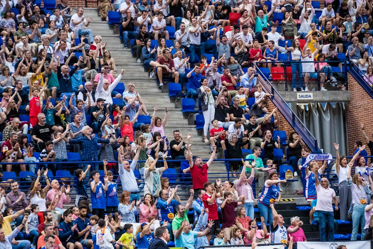 Hoy más que nunca necesitamos vuestro empuje, vuestras voces, vuestros aplausos... vuestro corazón Clavijo 💙

📆 HOY Domingo
⏰ 19h
🆚 <a href="/BasquetMenorca/">Hestia Menorca</a> 
🏟 Palacio de los Deportes
🎟 10€ no abonados, 5€abonados 22/23 y GRATIS abonados 23/24

#SomosClavijo 💙 #QueremosVolverAOro