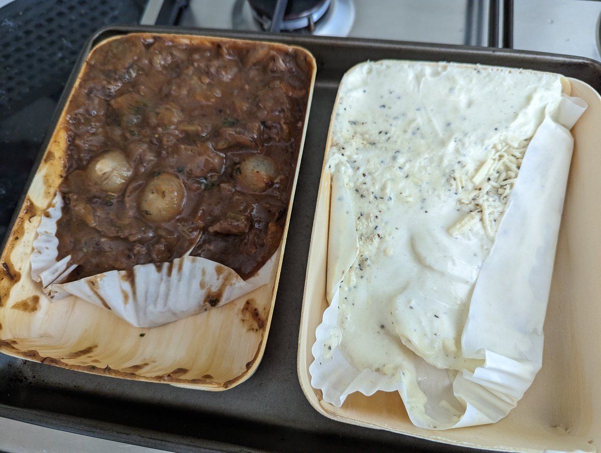 andybrook's tweet photo. @charliebighams, the least safe for transport food ever designed! (including leaking cellophane, it always arrives having escaped onto the cardboard at least a touch) tho it's @waitrose who tend to put it in the bags upside down for good measure. https://t.co/MLZJRjKv19