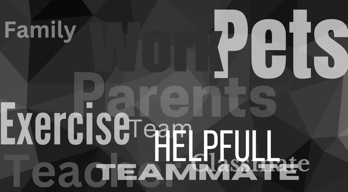 Sixth graders completed their Kindness word collages using Canva. These were part of the overall “Purposeful Acts of Kindness” unit. #Canva rocks!