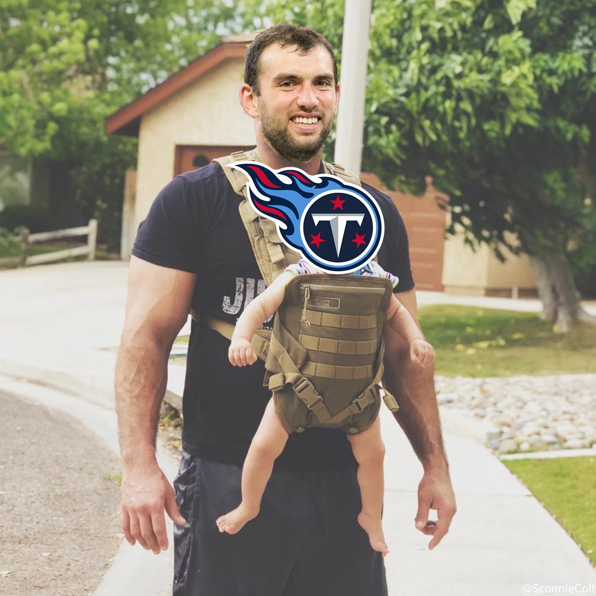SconnieColt's tweet image. Happy Mother’s Day to all the Dad’s doing it themselves. #ForTheShoe #Colts #Titans