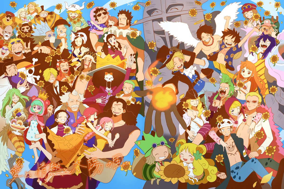 楽しいイラストが溜まってきたぞ〜！✨ #ワンピース #onepiece
