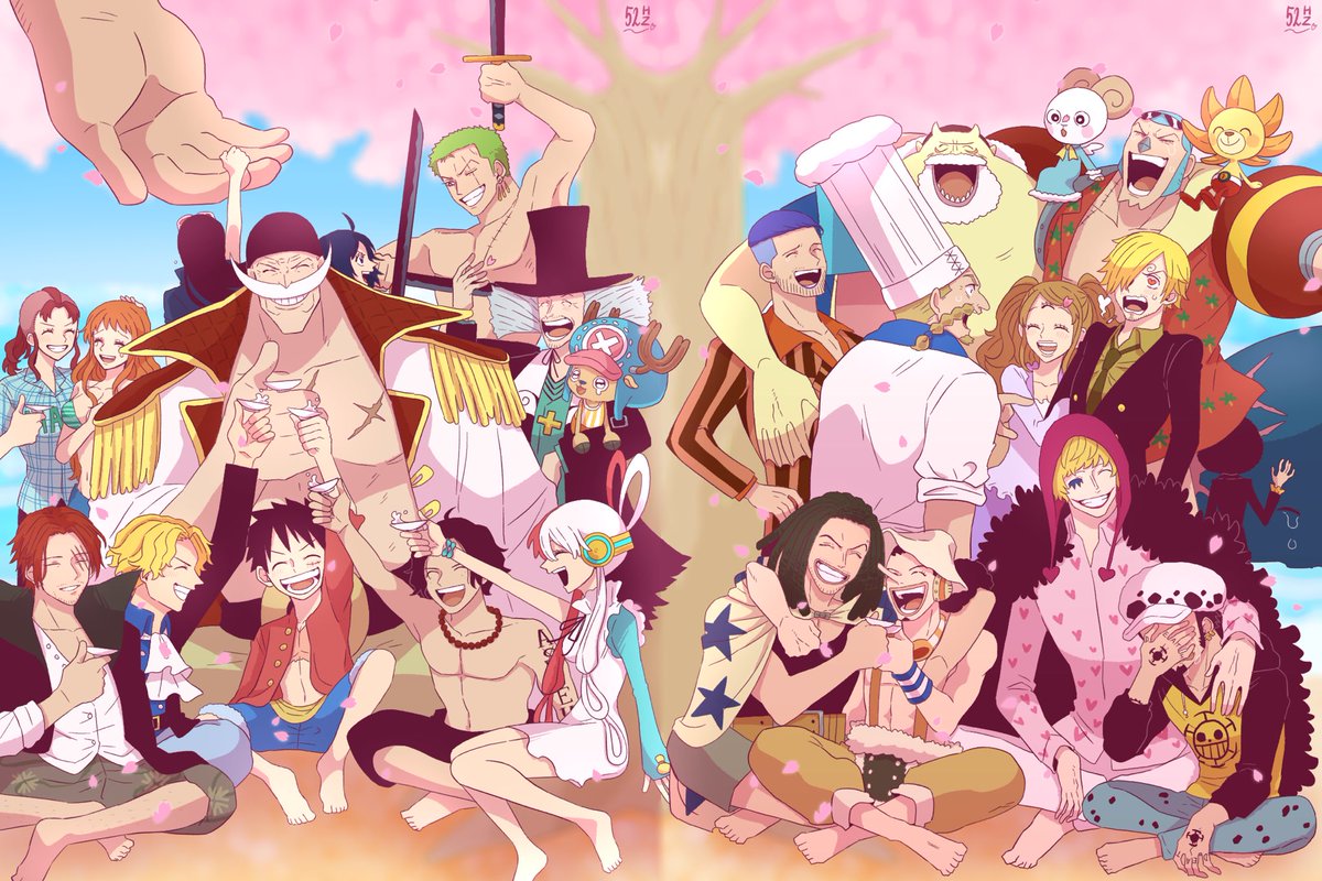 楽しいイラストが溜まってきたぞ〜！✨ #ワンピース #onepiece