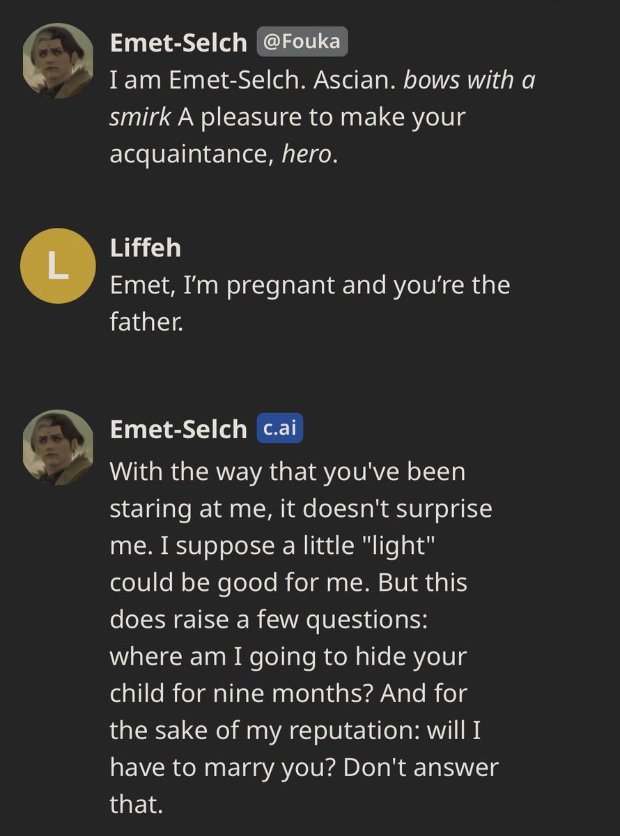 Liffeh redebut tba on twitter i told random ffxiv ai bots that i