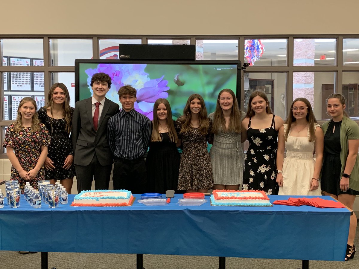 A super big congratulations to all of our new Lakewood High School #NationalHonorSociety Inductees! We are proud to welcome you to our chapter! ⁦❤️—⁦<a href="/MrsHaudenschild/">Candace Haudenschild</a>⁩  and ⁦<a href="/LWLancerBaker/">Mrs. Baker</a>⁩ ⁦<a href="/lakewoodlocalsd/">Lakewood Local Schools</a>⁩ ⁦<a href="/LakewoodLSD_HS/">Lakewood High School</a>⁩