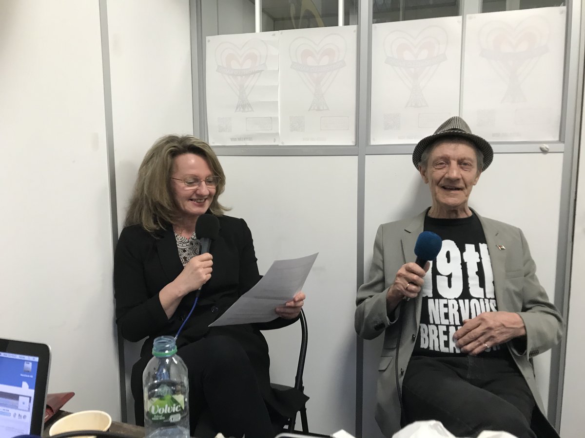 PortobelloRadio's tweet photo. #nowplaying Tom Vague local #historian #journalist #archivist on #CFATR show with @robinjamesbank3 & @LouiseRawAuthor #tunein https://t.co/qUsUG23lGv https://t.co/UewKh6T2HO