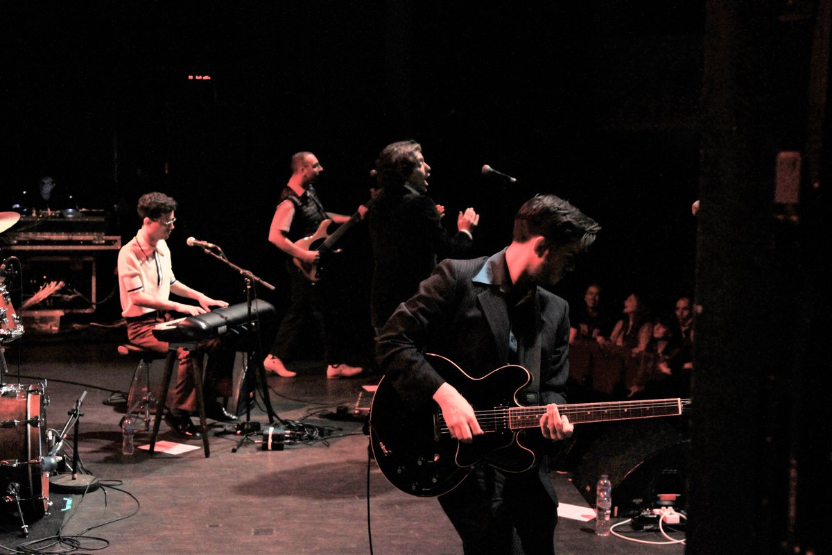 barbaratheband2's tweet image. What a MARVELLOUS evening supporting @haircut100 on Friday night at @o2sbe 🫶💈 You were all extremely friendly and welcomed us onstage like old friends (all four tiers of you!) Holla if you're a new Barbarette, and welcome to the club! 😃 It's going to be fun! 🍰🍭🥸