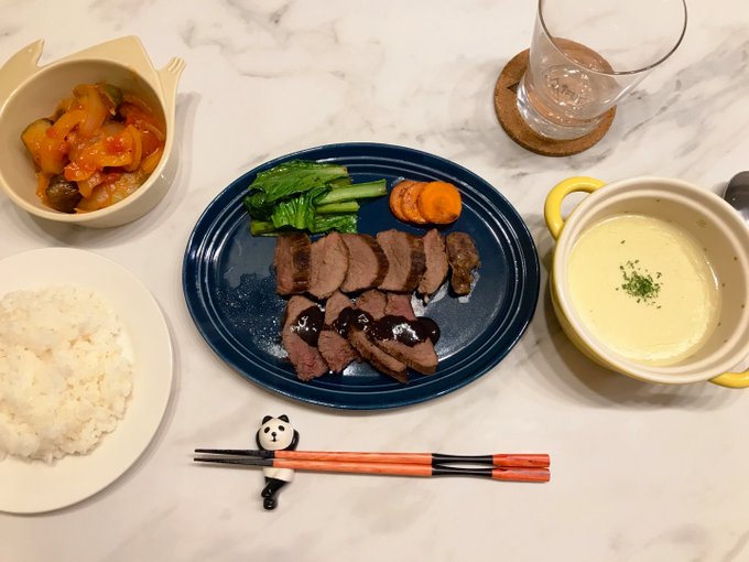 鹿肉を喰いました