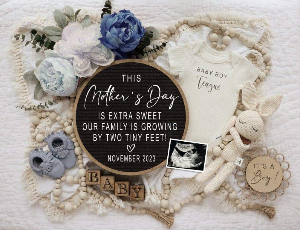 BTeague9's tweet photo. My amazing wife and I have some big news to share this mothers day. https://t.co/0uKMtpYWXK