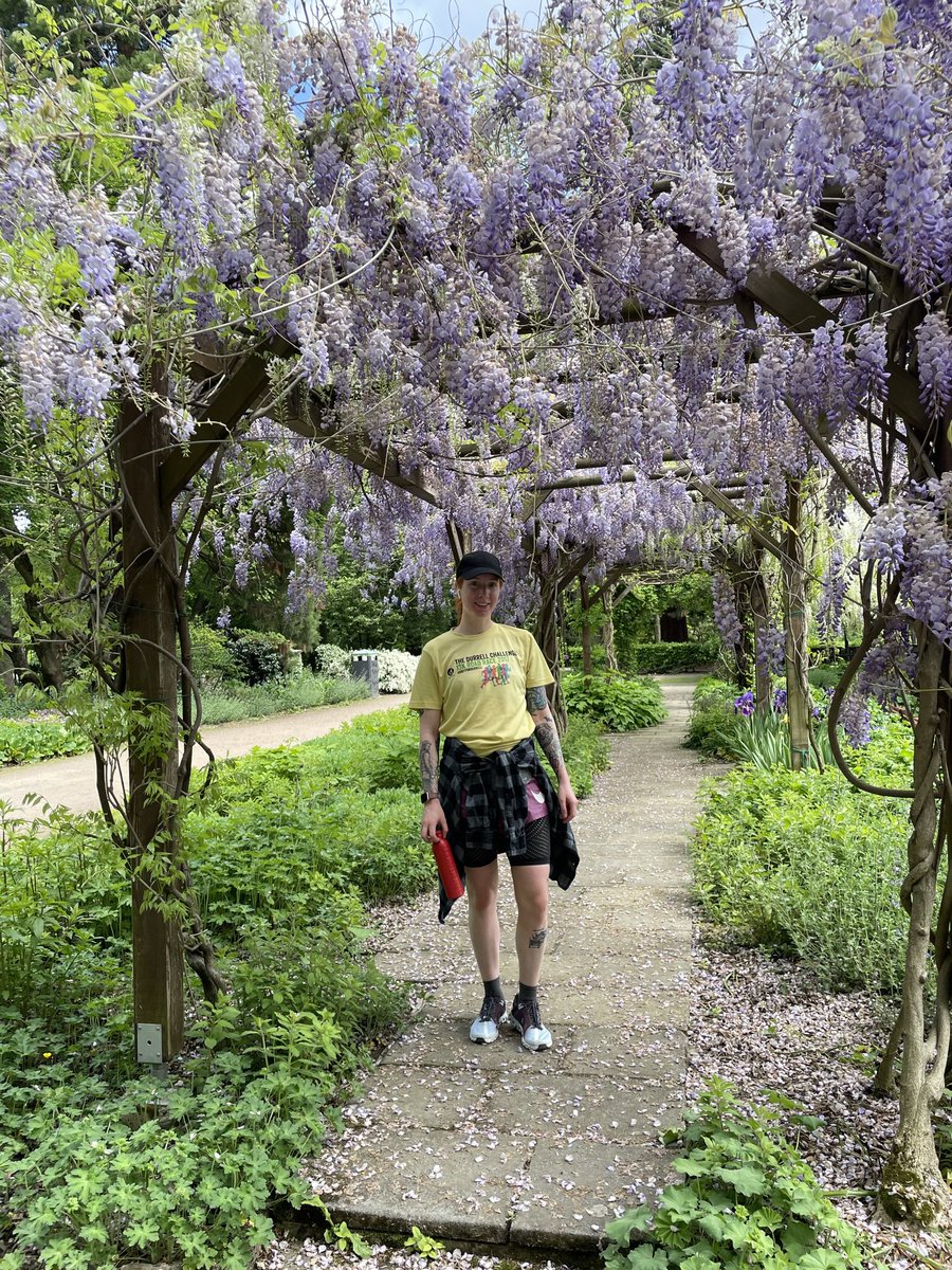 I am again a very proud 13k finisher as I’m now resting &amp; posting this 🙌 thank you again <a href="/TheDurrellChall/">DurrellChallenge2023</a> running for you since 2017 ♥️ to quote Mr Quinn “everything for a good cause” 🏃‍♀️🙌 I wasn’t as slow as I thought actually… finished the 13k in ~1:38h