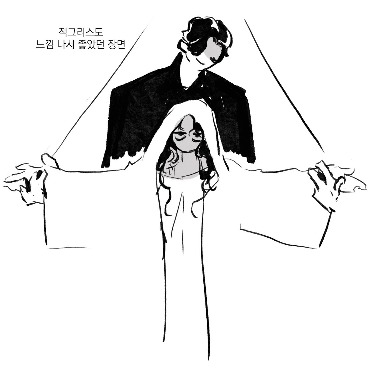 더뎁 그레첸 +블엑 존 저 포즈 너무 그거..그거라서 웃어버림