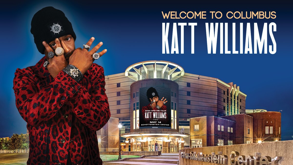 Let's Go! @KattWilliams is at @TheSchott THIS EVENING for the #2023AndMeTour. Check the link for tickets & all the info to know before you go. schottensteincenter.com/events/detail/…