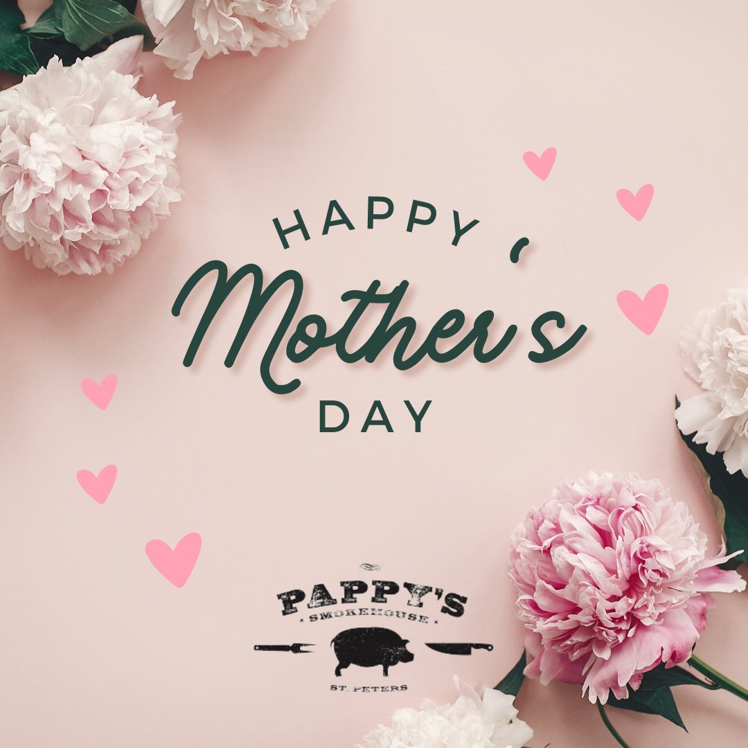 Happy Mother's Day! ❤️

🚨REMINDER - We are closing early today at 5pm (or sooner if we sell out early).

#happymothersday #mothersdayday #mom #pappysstpeters #eatlocal