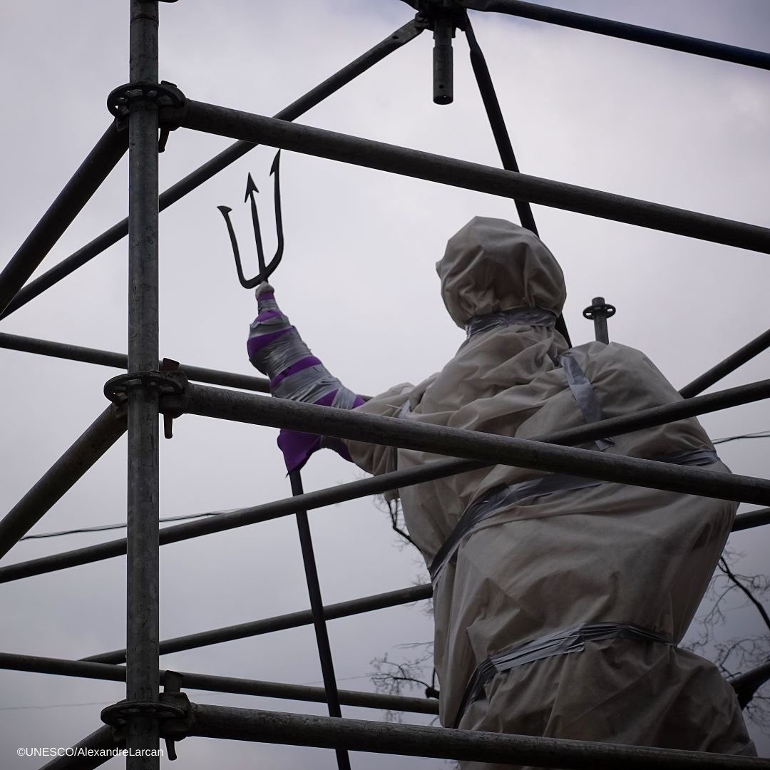 La cultura une a la humanidad. La guerra la destruye.

Hoy celebramos el aniversario de la Convención para la Protección de los Bienes Culturales en caso de conflicto armado, creada para salvaguardar los objetos culturales en tiempos de paz.

ℹ️ on.unesco.org/3rAyVHw