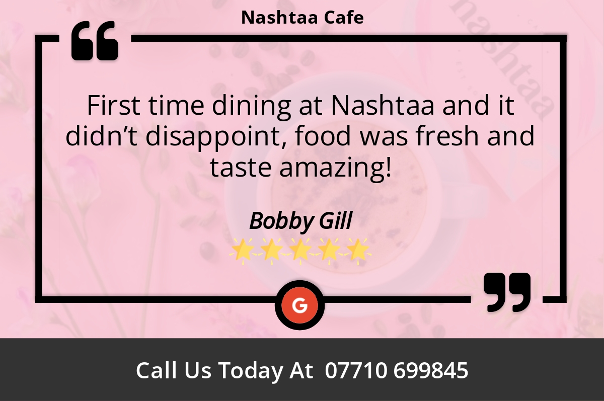 5 Star: Bobby G. "First time dining at Nashtaa and it didn’t disappoint, food was..." maps.google.com/?cid=178064164…