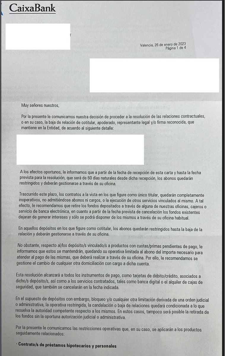 manestevez72's tweet photo. @sistemaodontolo @CABK_Respon Si quieres que te echen : compra y vende criptomonedas desde tu cuenta de caixabank y te acaban echando ellos, ademas te devuelven todas las comisiones para que te vayas sin protestar. https://t.co/HMTAYfyM1k