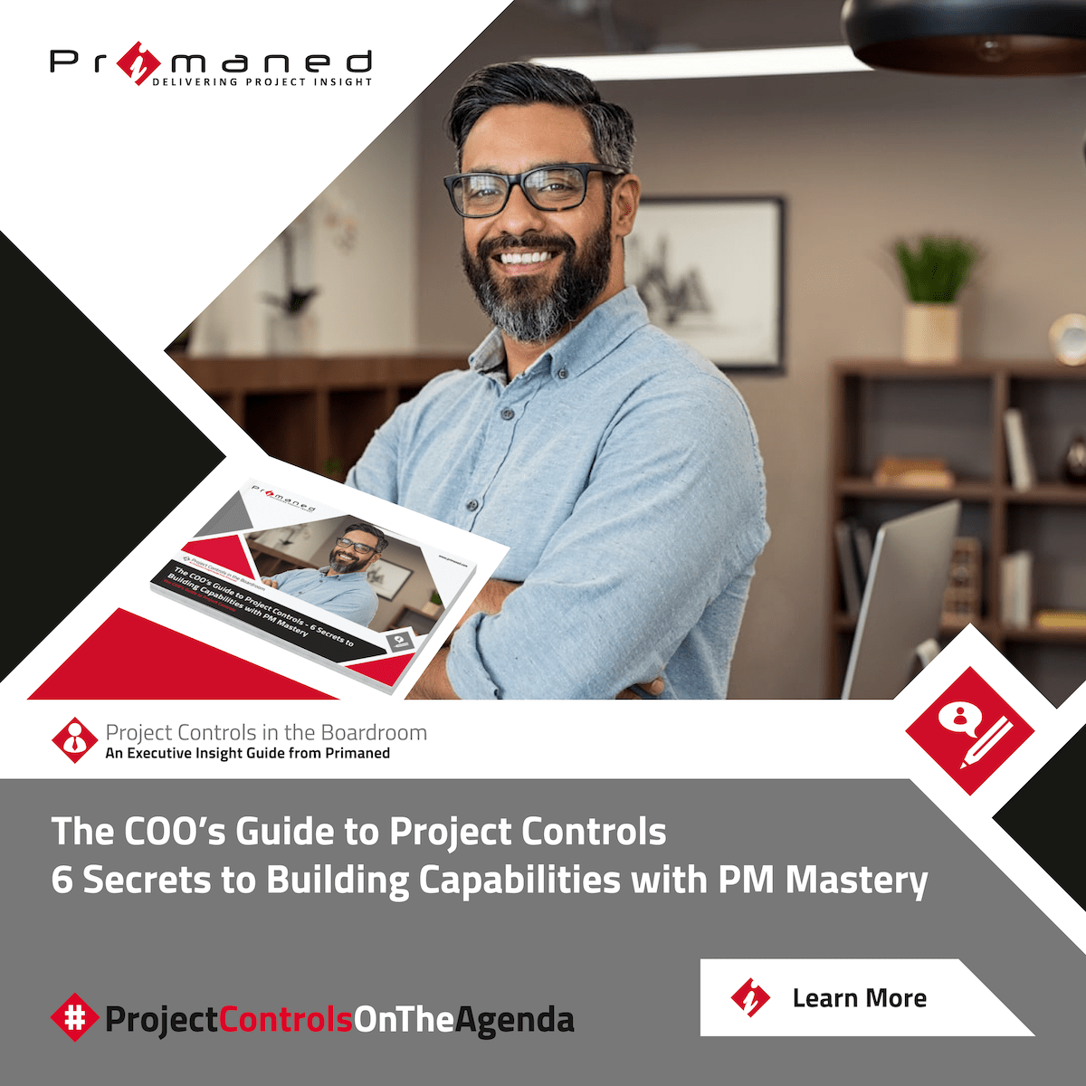 Primaned's tweet photo. Finding the best tools for operational excellence is one of the challenges we address in our latest blog.

Learn why the COO should be pushing for #ProjectControls in the boardroom. 

Read the blog: https://t.co/C9zXoi1hdg

#Primaned #ProjectManagement https://t.co/eWTxhDoShl