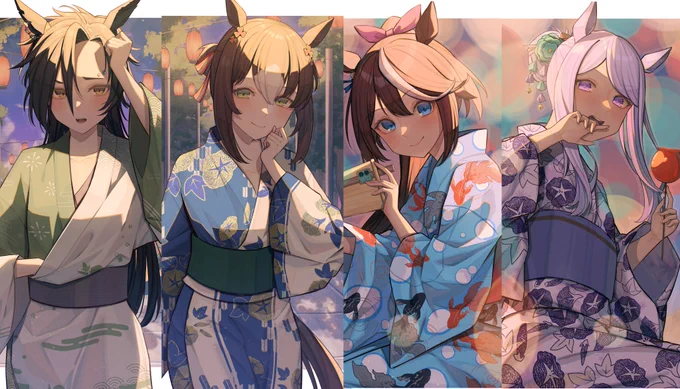 季節ウマ娘春夏秋冬まとめ #ウマ娘