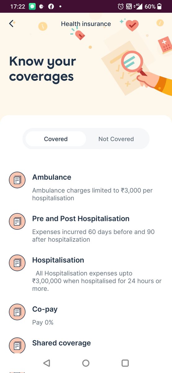 <a href="/getplumhq/">Plum</a> what a level of fraud you guys are into? U claim that hospitalisation expense (HE)upto 3L is covered. While in reality -
- Hospital admission charges not covered 
- Consumables are not covered 
Q - what u cover in HE
Prob-  i am hospitalised and stuck <a href="/thesanerguy/">Abhishek Poddar</a>