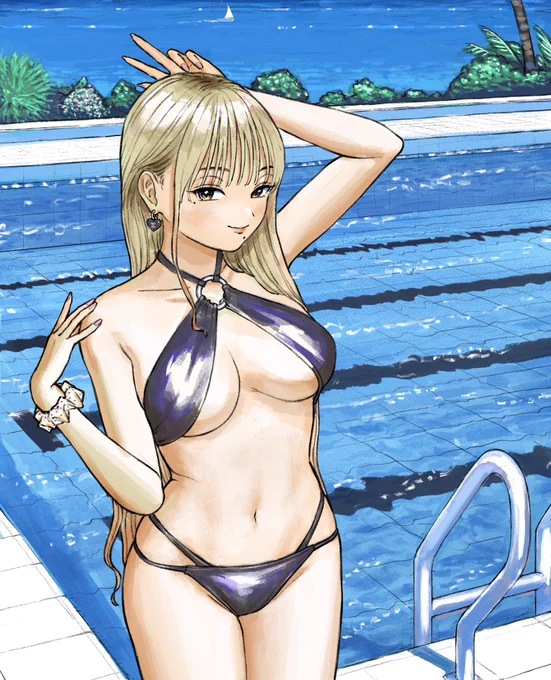 リハビリ水着ギャル。